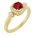 Halo-Style Ring