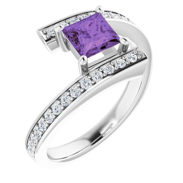 Accented Bypass Ring