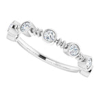 Bezel-Set Ring - Image 5