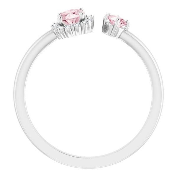 Accented Halo-Style Ring - Image 2