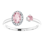 Accented Halo-Style Ring - Image 3
