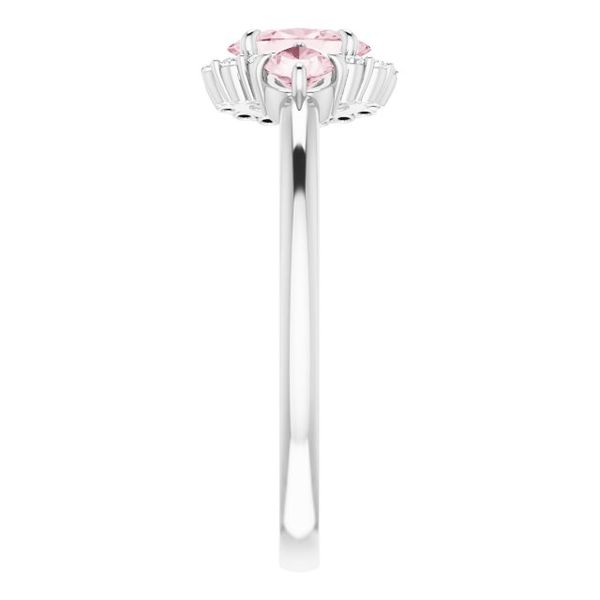 Accented Halo-Style Ring - Image 4