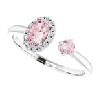 Accented Halo-Style Ring - Image 5