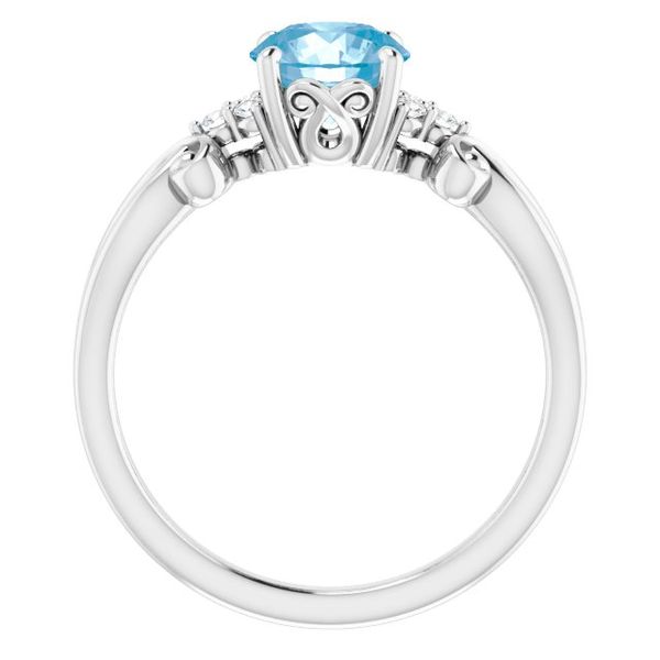 Accented Sculptural Ring - Image 2