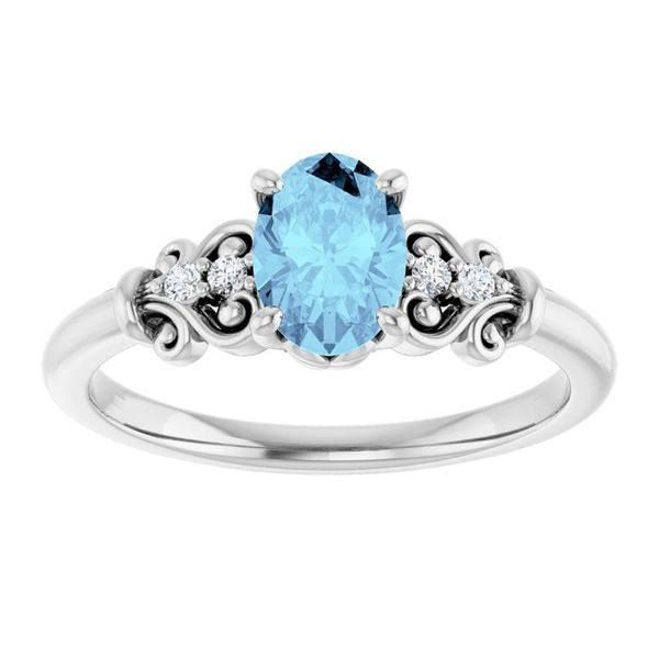 Accented Sculptural Ring - Image 3