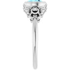 Bezel-Set Accented Sculptural Ring - Image 4