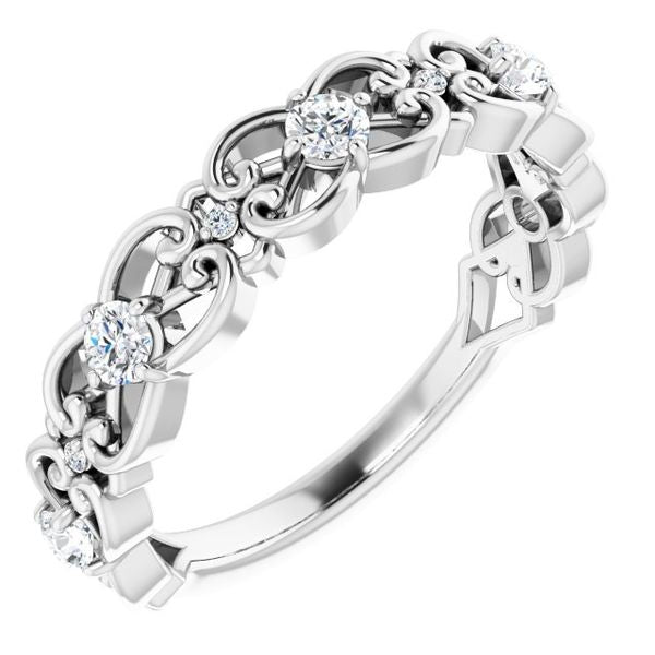 Vintage-Inspired Scroll Ring