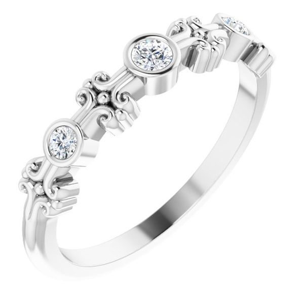 Bezel-Set Ring