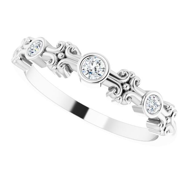 Bezel-Set Ring - Image 5