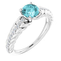 Accented Rope Ring