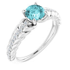 Accented Rope Ring