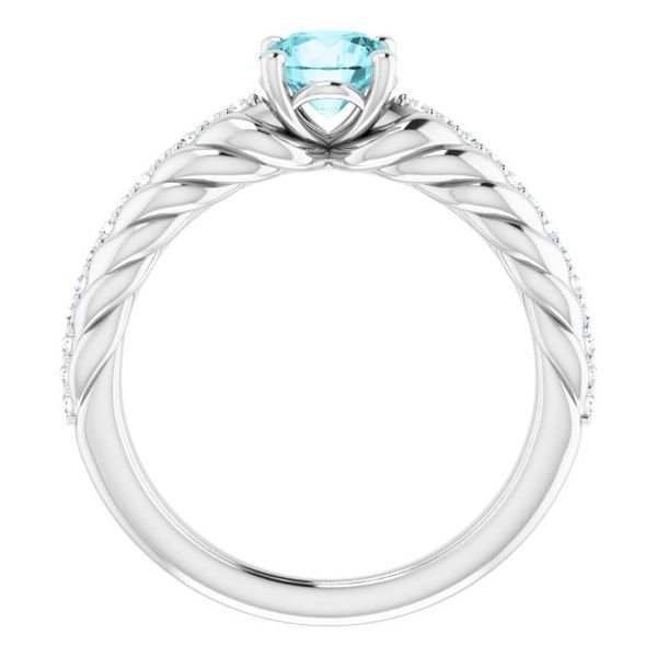 Accented Rope Ring - Image 2
