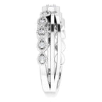 Criss-Cross Bezel-Set Ring - Image 4