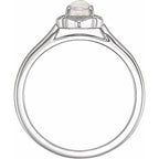 Clover Cabochon Ring - Image 2