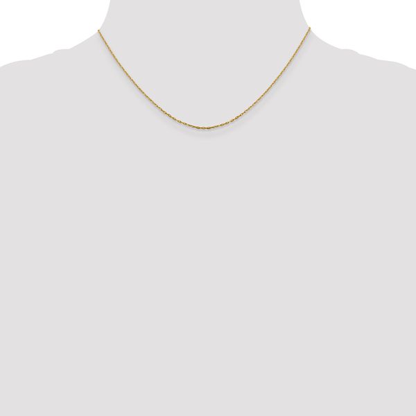 Leslie's 14K 1mm D/C Open Long Link Cable Chain - Image 4