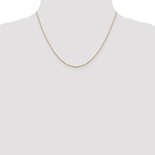 Leslie's 14K 1mm D/C Open Long Link Cable Chain - Image 4