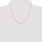 Leslie's 14K 1mm D/C Open Long Link Cable Chain - Image 4