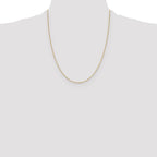 Leslie's 14K 1mm D/C Open Long Link Cable Chain - Image 4