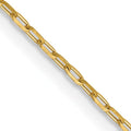 Leslie's 14K 1mm D/C Open Long Link Cable Chain