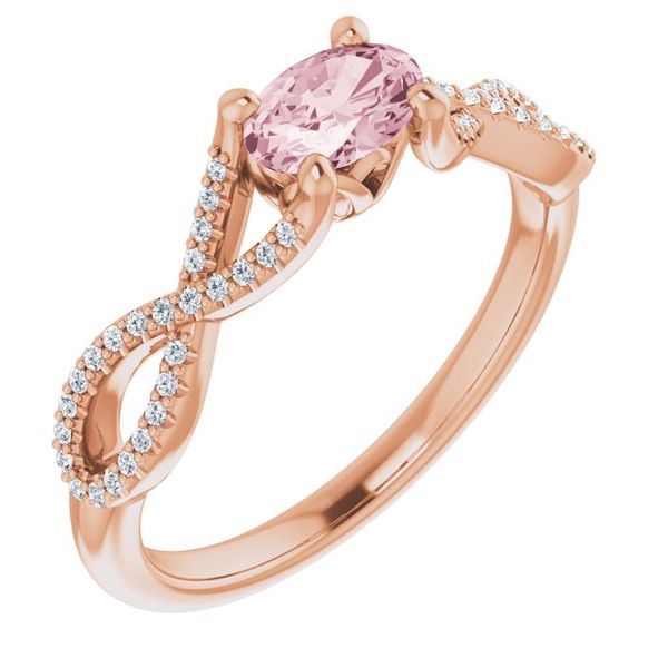 Accented Ribbon Ring