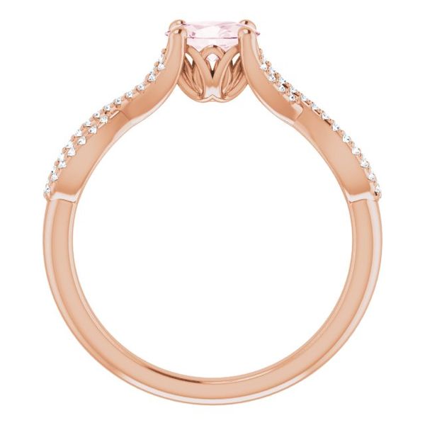 Accented Ribbon Ring - Image 2