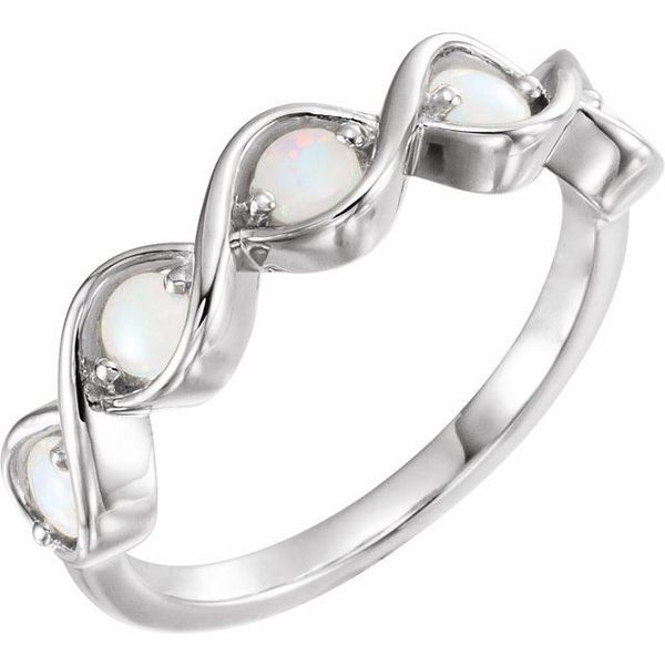 Accented Stackable Ring