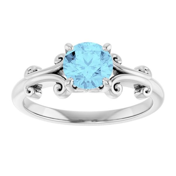 Sculptural Solitaire Ring - Image 3