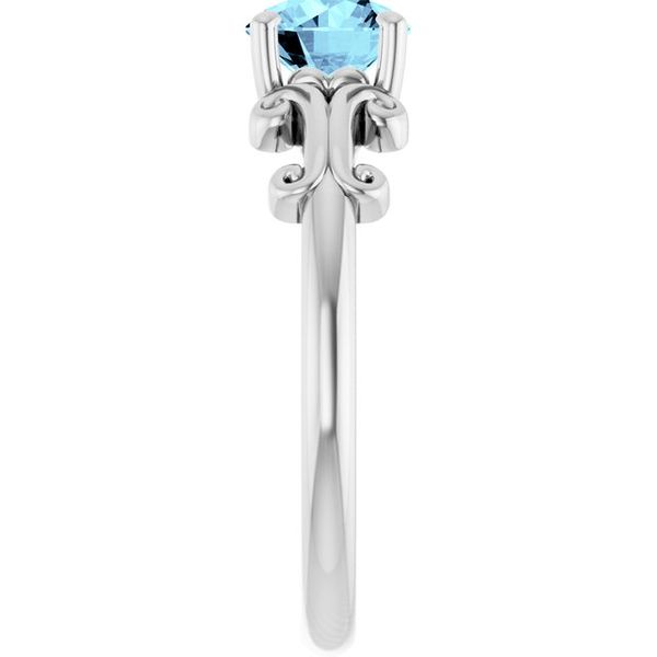 Sculptural Solitaire Ring - Image 4