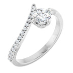 Accented Bypass Ring