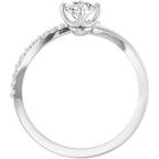 Accented Bypass Ring - Image 2