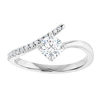 Accented Bypass Ring - Image 3