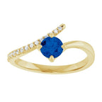 Accented Bypass Ring - Image 3