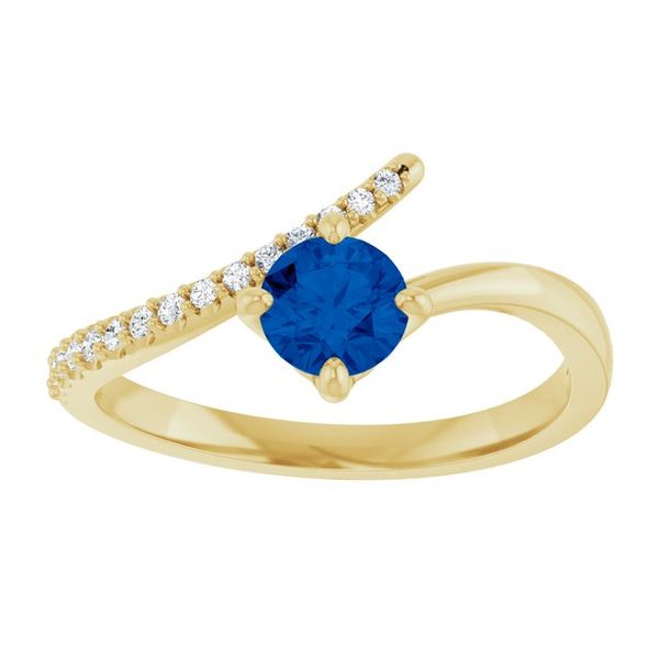 Accented Bypass Ring - Image 3