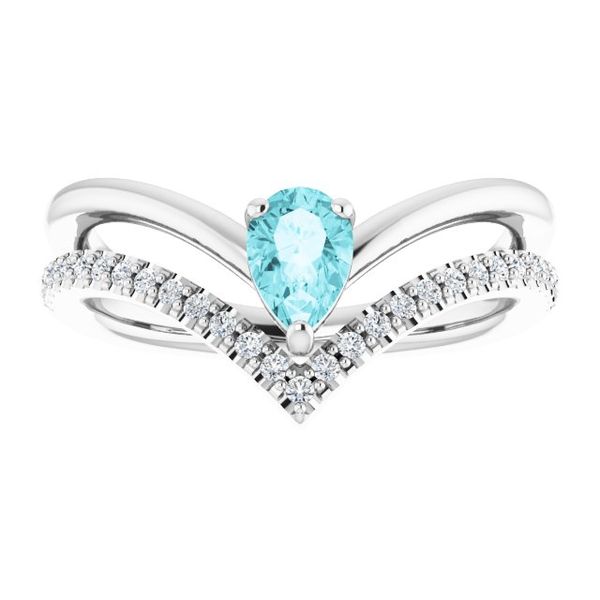 Negative Space V Ring - Image 3