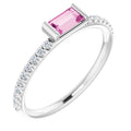 Accented Stackable Ring