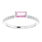 Accented Stackable Ring - Image 3