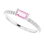 Accented Stackable Ring - Image 5