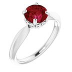 Accented Vintage-Inspired Ring