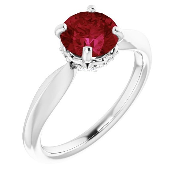 Accented Vintage-Inspired Ring
