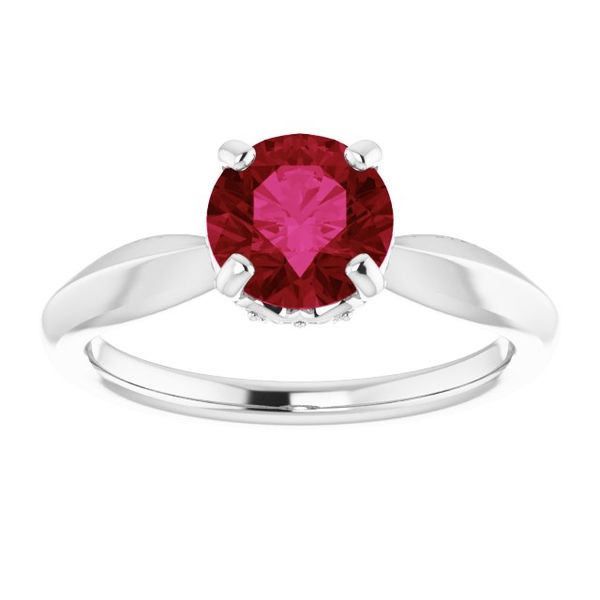Accented Vintage-Inspired Ring - Image 3
