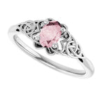 Celtic-Inspired Solitaire Ring - Image 5