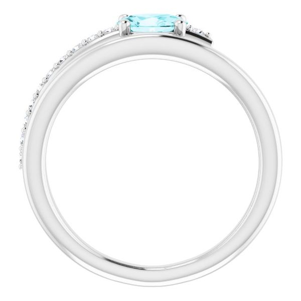 Accented Bypass Ring - Image 2
