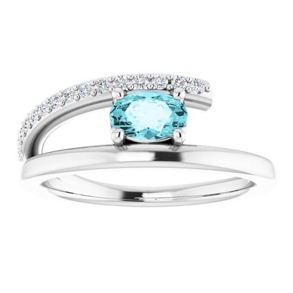 Accented Bypass Ring - Image 3