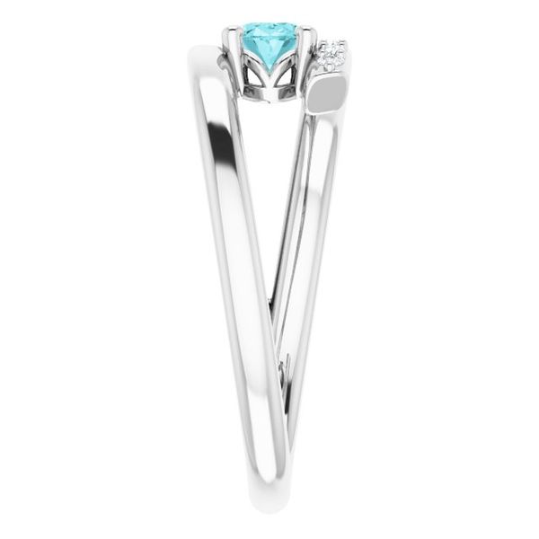 Accented Bypass Ring - Image 4