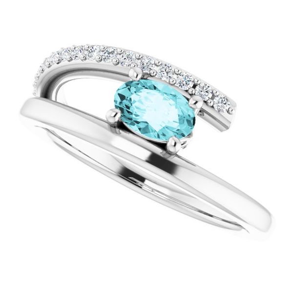 Accented Bypass Ring - Image 5
