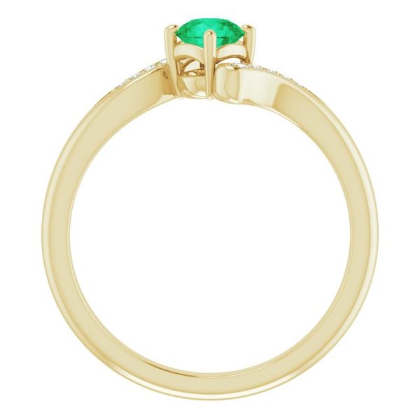 Accented Bypass Ring - Image 2