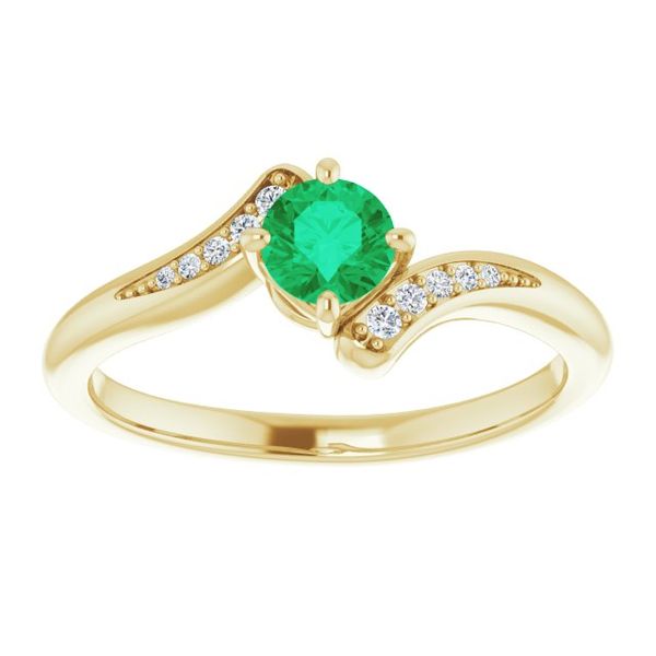 Accented Bypass Ring - Image 3