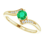 Accented Bypass Ring - Image 5