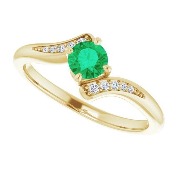 Accented Bypass Ring - Image 5
