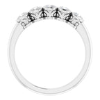 Five-Stone Bezel-Set Ring - Image 2